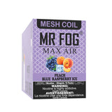 Peach Blue Raspberry Ice by Mr Fog Max Air (2500 Puff) 8mL - Disposable Vape
