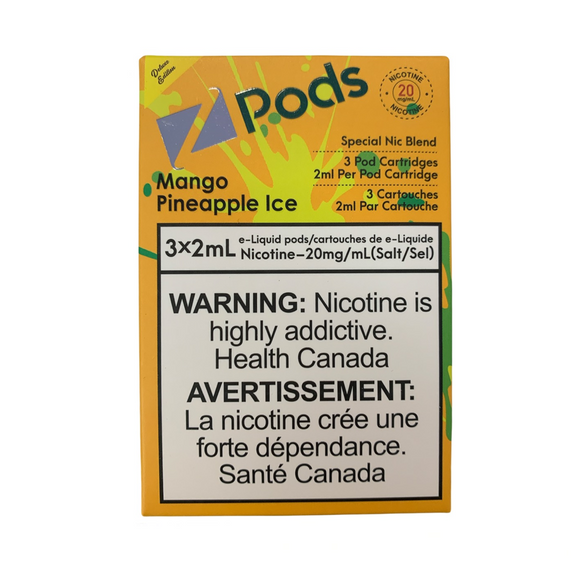 Mango Pineapple Iced Z Pods par Z Lab (Vape Pod compatible 'Stlth')