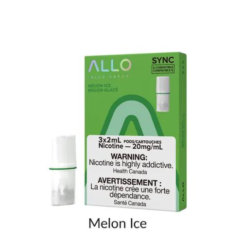 Melon Ice (compatible Stlth) par Allo Sync - Système de dosettes fermé