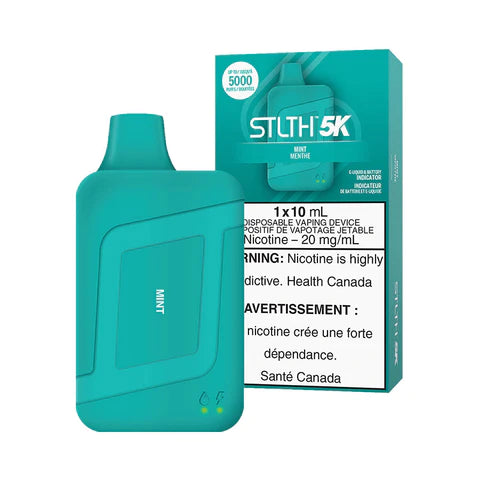 Mint by Stlth 5K 5000 Puff 10ml Rechargeable- Disposable Vape