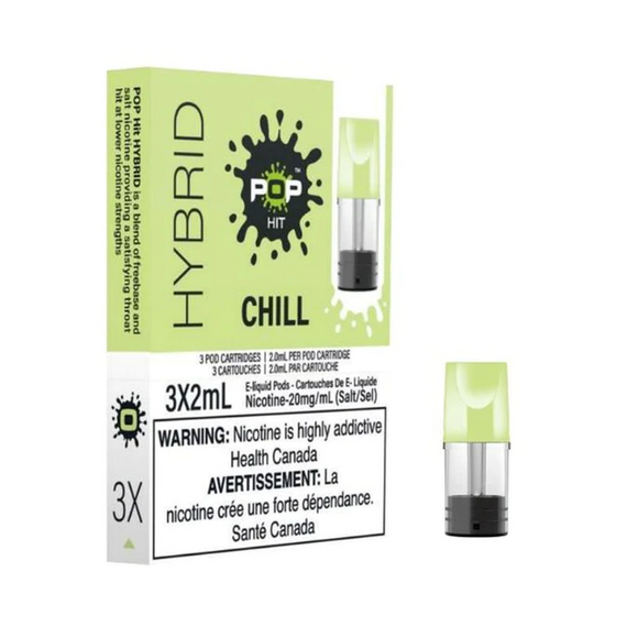 Chill by Pop (compatible 'Stlth') - Système Vape Pod fermé DC
