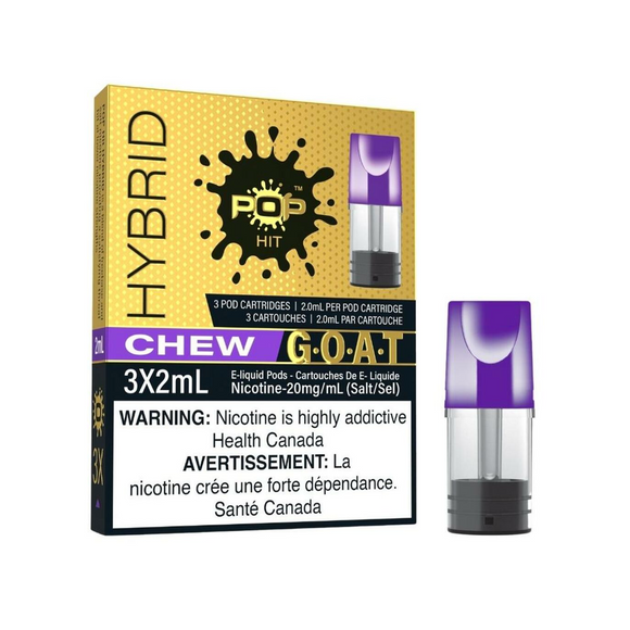Chew GOAT Series par Pop (compatible 'Stlth') - Système Vape Pod fermé