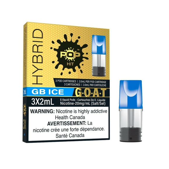 Série GB Ice GOAT par Pop (compatible 'Stlth') - Système Vape Pod fermé