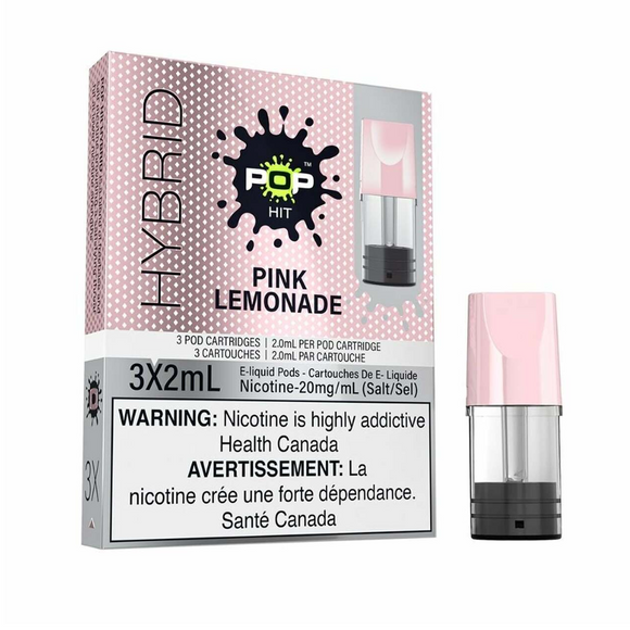 Pink Lemon by Pop ('Stlth' Compatible) - Closed Vape Pod System
