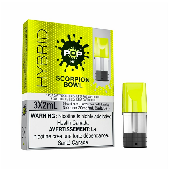 Scorpion Bowl par Pop (compatible 'Stlth') - Système Vape Pod fermé