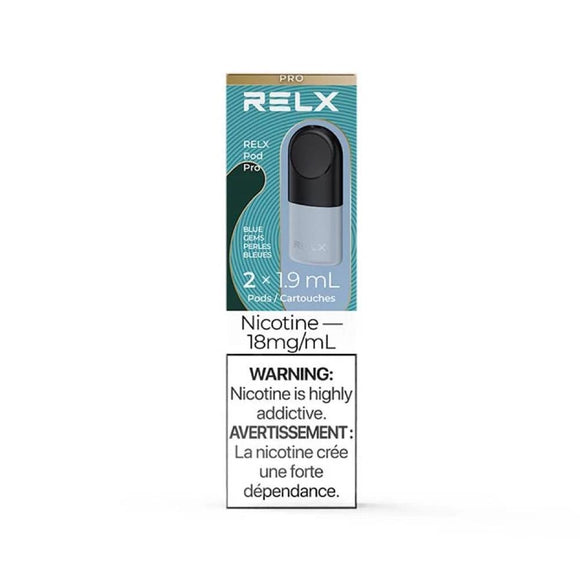 Blue Gems (Blueberry Splash Ice) - Pack Infinity & Essential Pro Pod par Relx