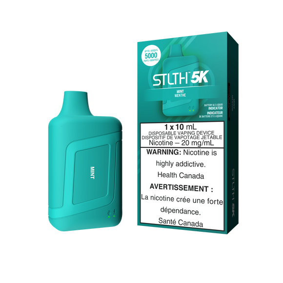 Mint by Stlth 5K 5000 Puff 10ml Rechargeable- Disposable Vape