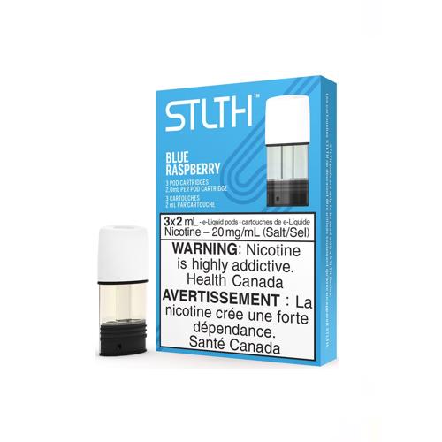 Pack de dosettes Blue Raspberry par Stlth - Système de dosettes fermé