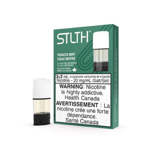 Tobacco Mint Pod Pack by Stlth - Closed Pod System
