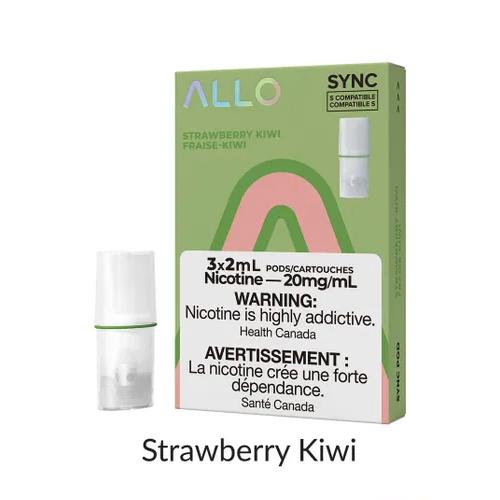 Strawberry Kiwi (compatible Stlth) par Allo Sync - Système de dosettes fermées