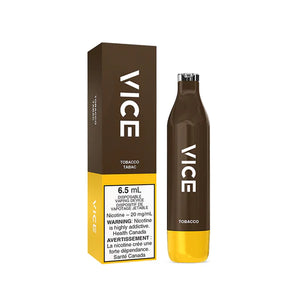 Tabac par Vice 2500 - Vape Jetable