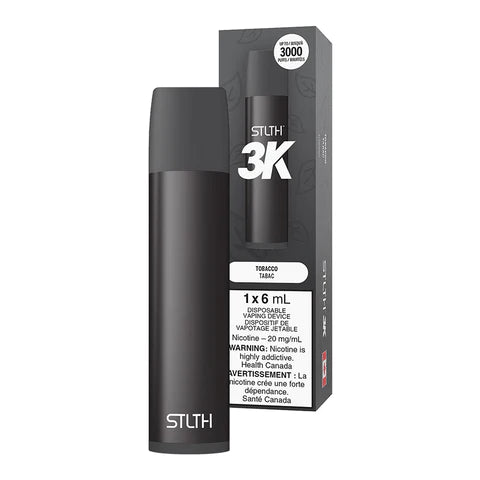 Tobacco by Stlth 3K 3000 Puff 6ml - Disposable Vape
