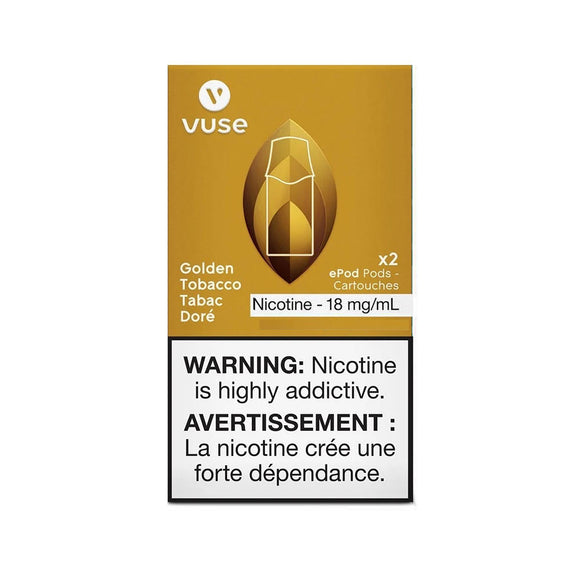 Golden Tobacco ePod by Vuse - Closed Pod System Vape