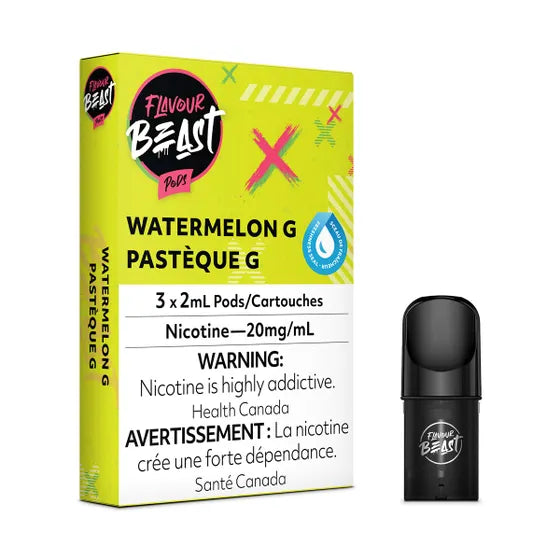 Pastèque G par Flavour Beast (Vape Pod compatible 'Stlth')