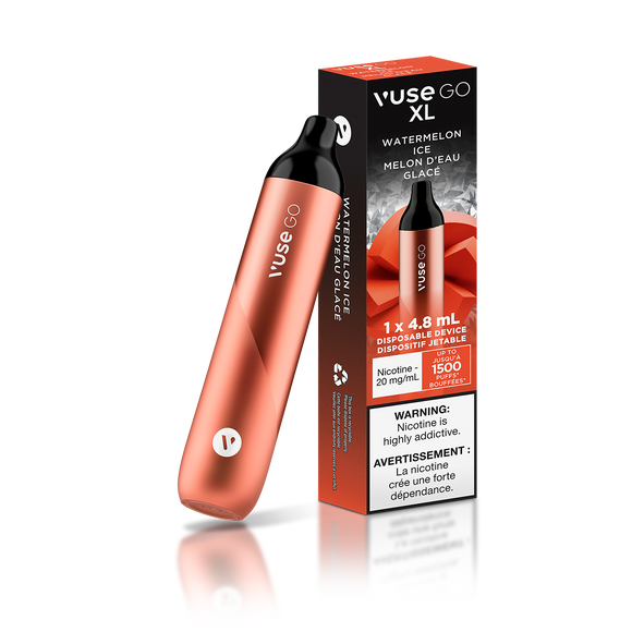 Watermelon Ice by Vuse Go XL (4.8mL, 1500 Puff) - Disposable Vape