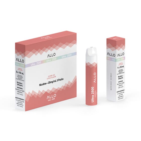 Lychee Ice (Ultra 2500) by Allo - Disposable Vape DC