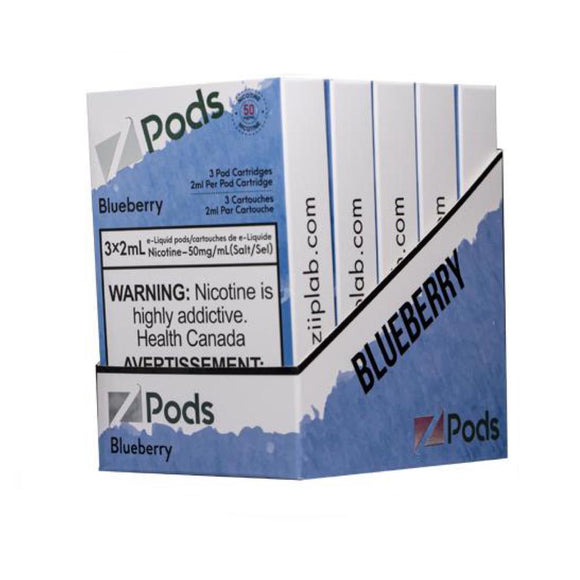 Blueberry Z Pods par Z Lab (Vape Pod compatible 'Stlth')